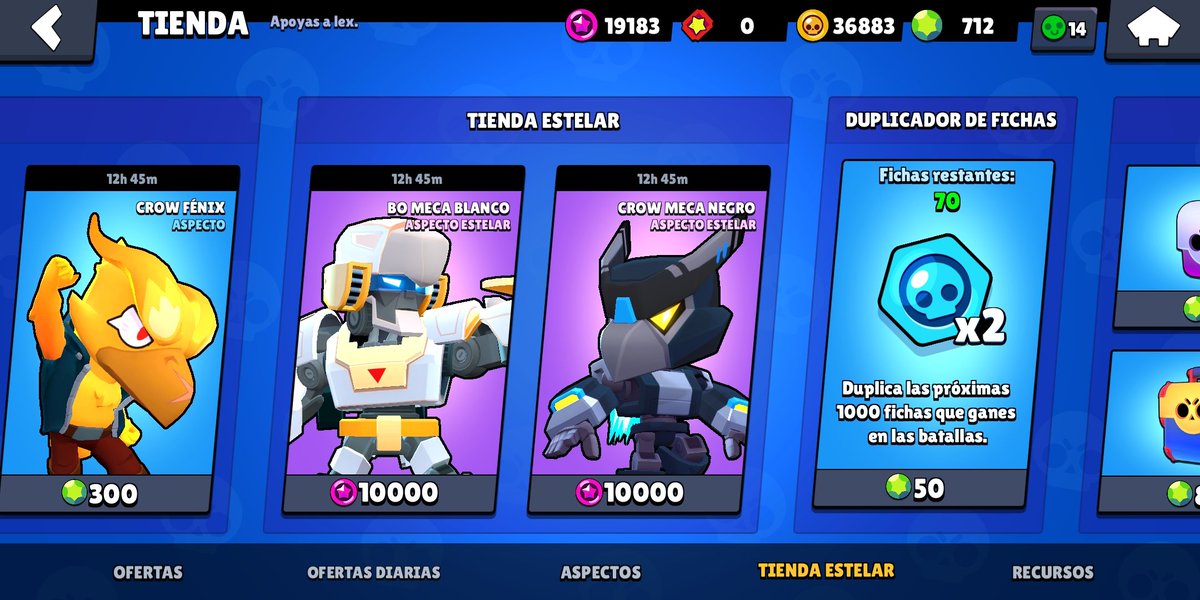 Beng11 Brawl Stars On Twitter Should I Buy Nightmechacrow Or Save My Star Points And Buy Goldmechacrow In The Future Brawlstars Crow - beads brawl stars