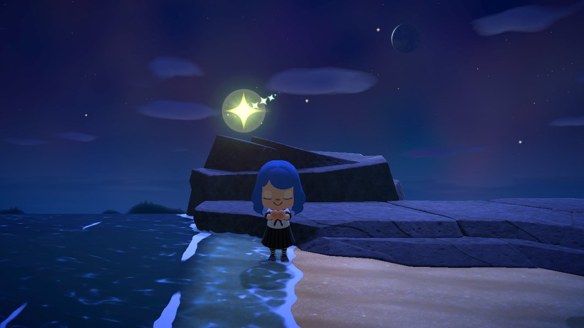 Wishing upon a star #AnimalCrossing #ACNH #NintendoSwitch