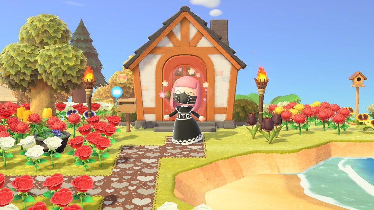 MadisonnnnAnne's tweet photo. Also if this alone doesnt mame y’all wanna come to Simp Land, Over the last 2 days ive spent about 250,000 bells on flowers alone to create an insanely beautiful island thats almost entirely a botanical garden!! These are just a few photos but its SO big!! https://t.co/1f3GNtEdsM