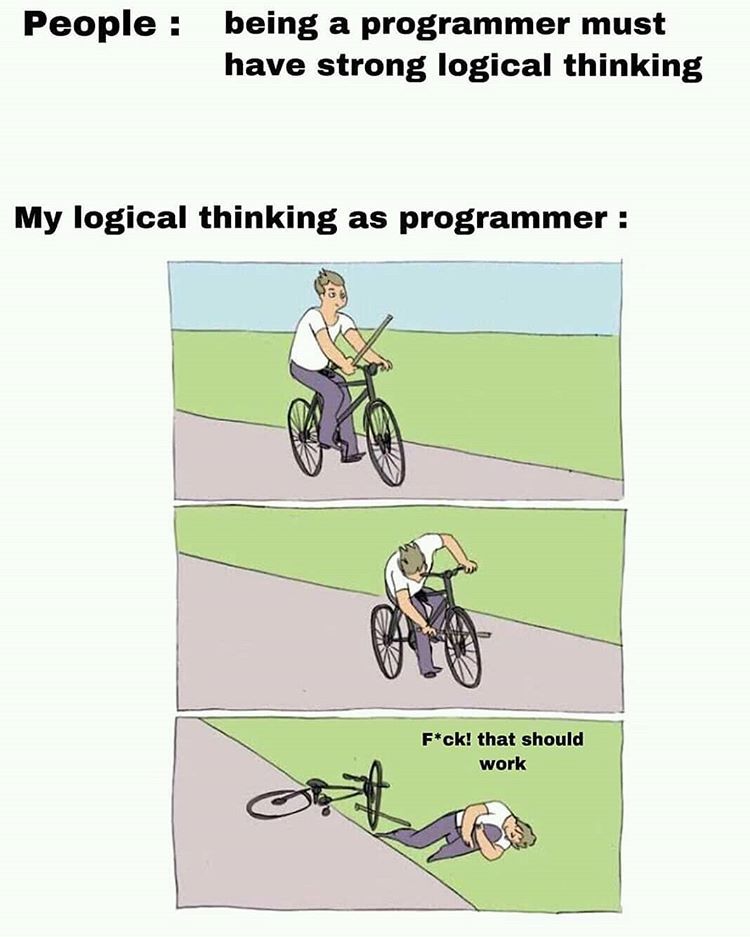 iphonegalaxymd's tweet image. 😂
#javaprogramming #javascriptdeveloper #javamemes #javalife #javavscsharp #codingmeme #codingjokes #programminghumor #programmingjokes #computertechnician #computerjokes #computingmemes #computerhumor #cybersecurity #programminglife #webdeveloperslife #webdeveloping