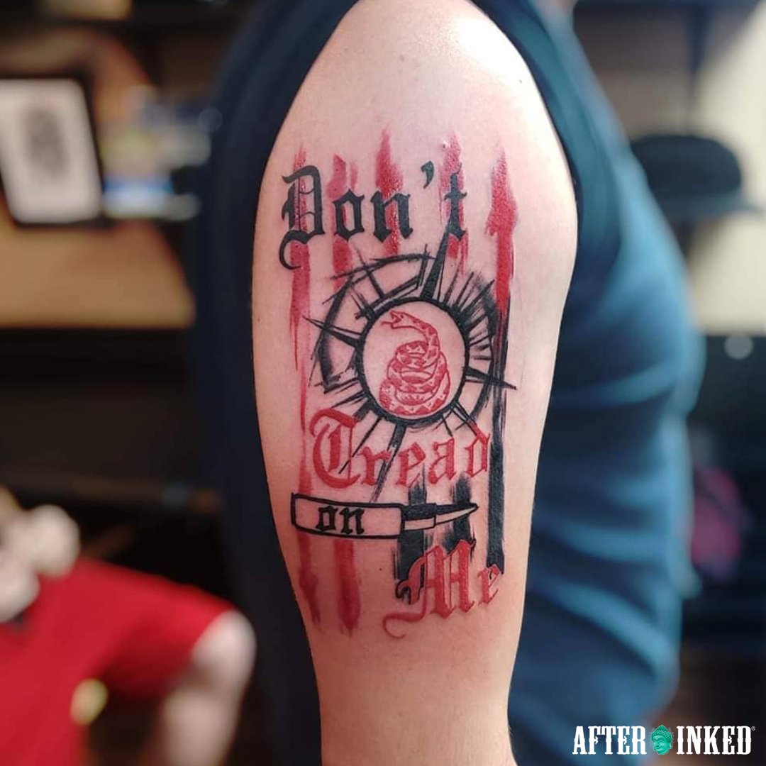 AfterInked's tweet photo. #Humpday #WisdomWednesday #afterinked #proudusers #formulatedforperfection #afterinkedeveryday #tattooaftercare #inkseal #npj #vegan⁠ #handlettering #typography #type #moderncalligraphy #design #lettering #calligraphytattoo #empireinkstudios #blacksails941 #daleframetattoo https://t.co/KpqxDaOn2N
