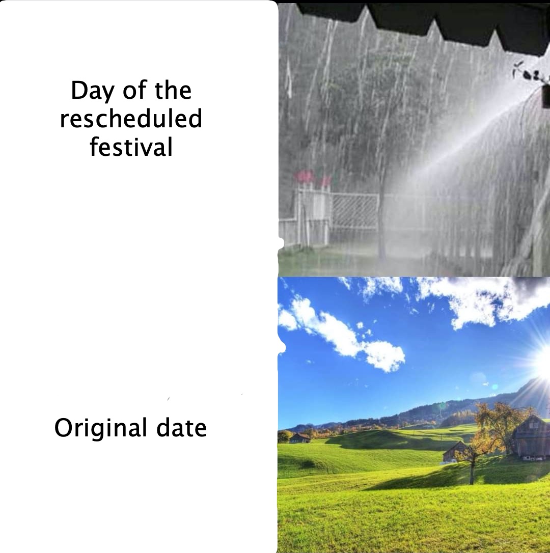 This is so gonna happen. 
#coronavirus #festivals