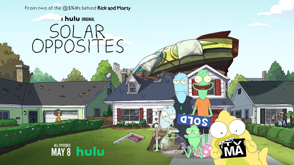圖 R&M主創製作Hulu動畫 Solar Opposite預告