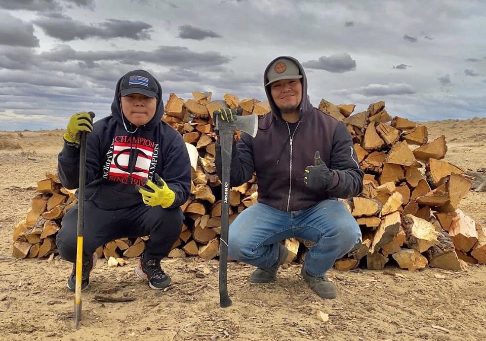 chizh for cheii:although they reached their goal, they’re continuing to raise funds to assist elders, chop/haul wood, and deliver care packages to diné elders who are under a shelter in place order.  https://www.gofundme.com/f/chizh-for-cheii