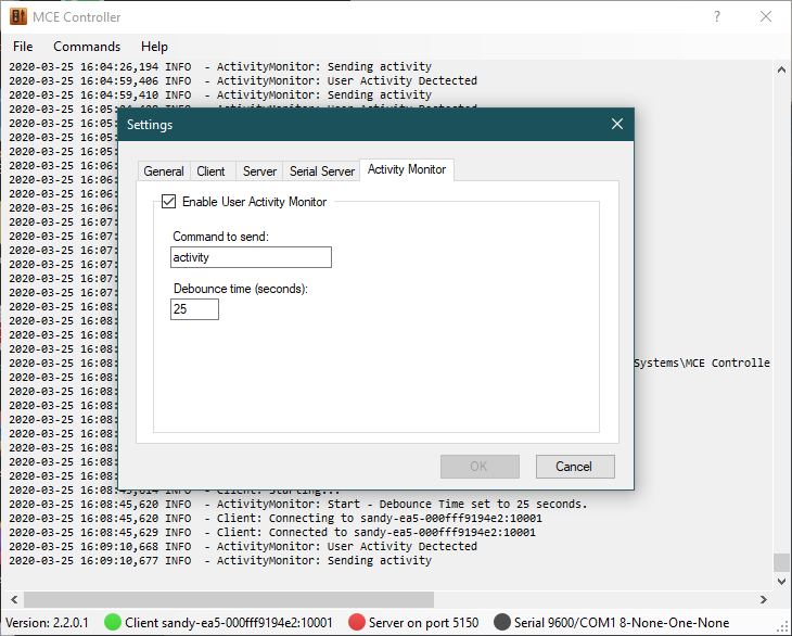 tigkindel's tweet photo. "Last weekend I updated MCE Controller to detect whether the PC is locked or not." 

https://t.co/H5pEJ5brES

#mcec #smarthome #sensorfusion #windowsmediacenter #control4 #smarthomeOS https://t.co/FiUAzj72JK