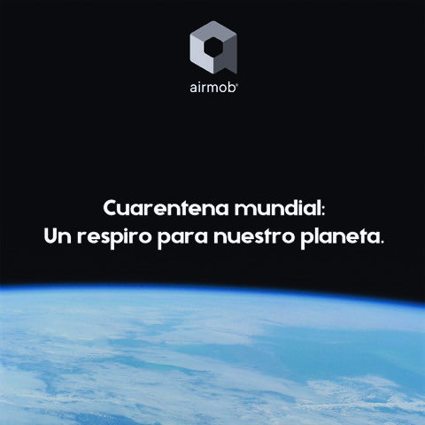 CitysenseCo's tweet photo. La tecnología de @Citysense y @airmobapp nos muestran cómo ha bajado la contaminación en Santiago, debido a la cuarentena preventiva. Los puntos azules nos muestran buena calidad del aire en esos sectores. #EligeelAirequeRespiras #UnRespiroParaNuestroPlaneta. https://t.co/VY2ilRdZAT