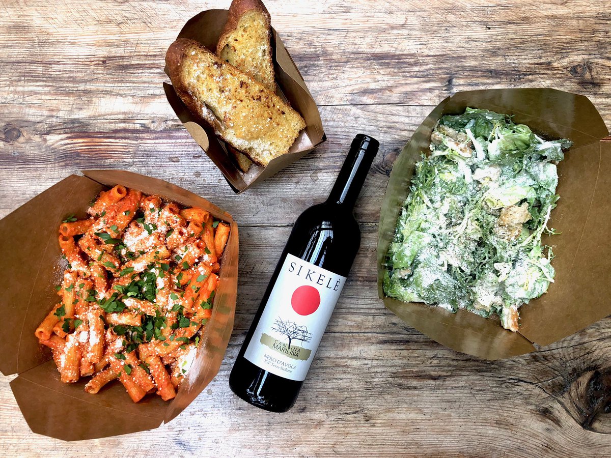 littlepecks's tweet photo. Pasta Party Thursday $45

includes penne alla vodka for 2, Caesar salad, garlic bread &amp; a bottle of Nero d’Avola

Visit https://t.co/DH494W5go4 to preorder and schedule pick-up or delivery time https://t.co/hkdmzuWtjL