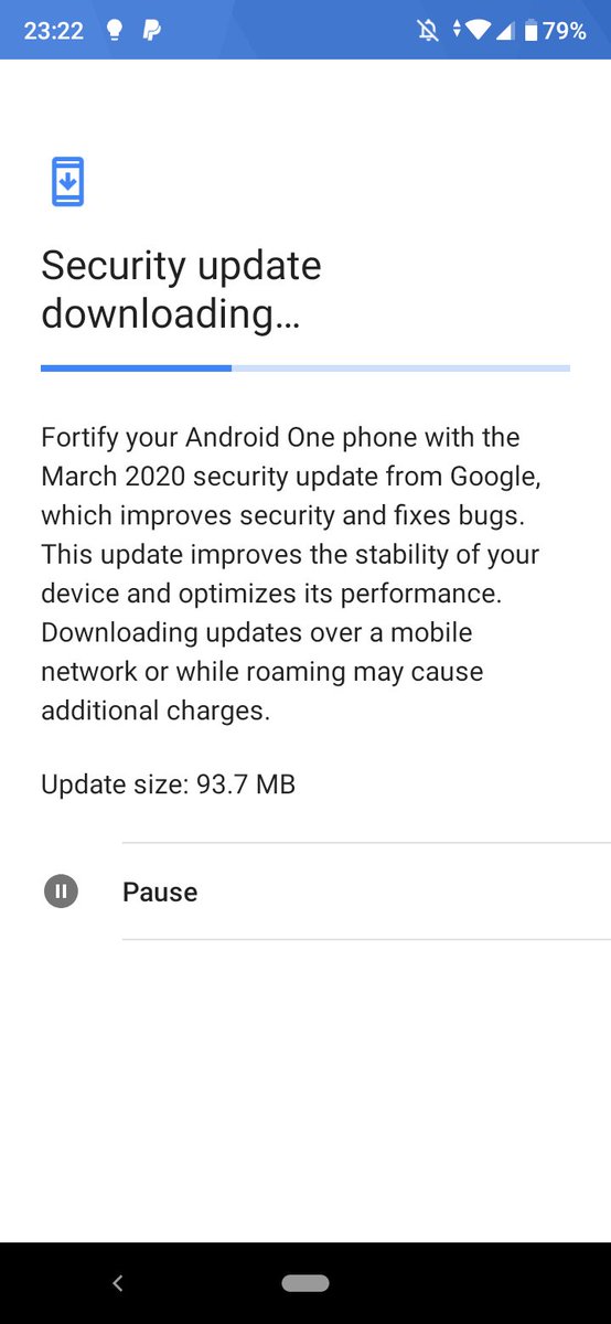 _matze_h_'s tweet photo. Why only a security patch? Where is android 10? #Xiaomi #MiA3Update #mia3 https://t.co/PohgVAQEXD