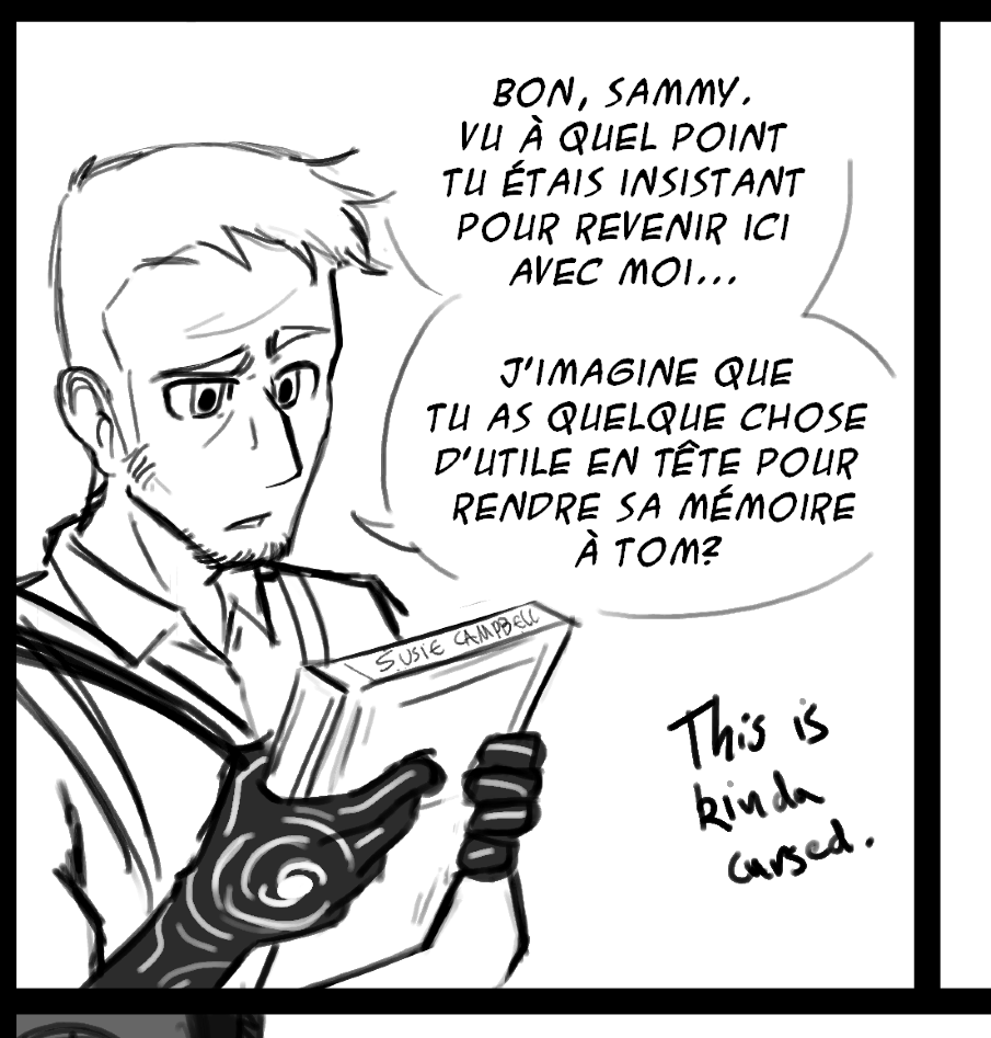 Elwensa French Is My Native Language But I Ve Always Written My Dialogues For My Batim Art In English But Just To Try I Wrote A Dialogue In French And It S