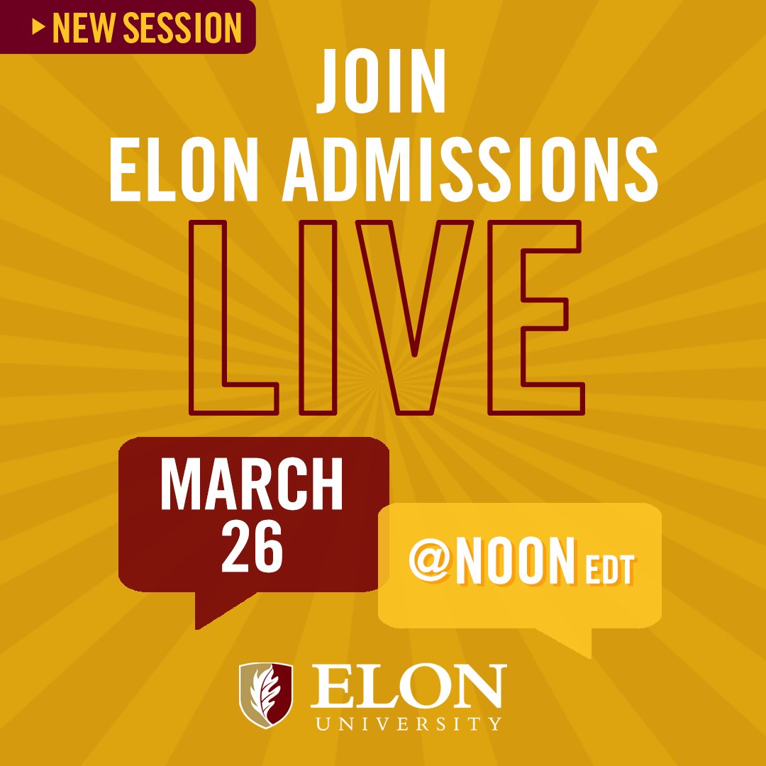 Elon University on Twitter "Questions for Elon’s Residential Life Team