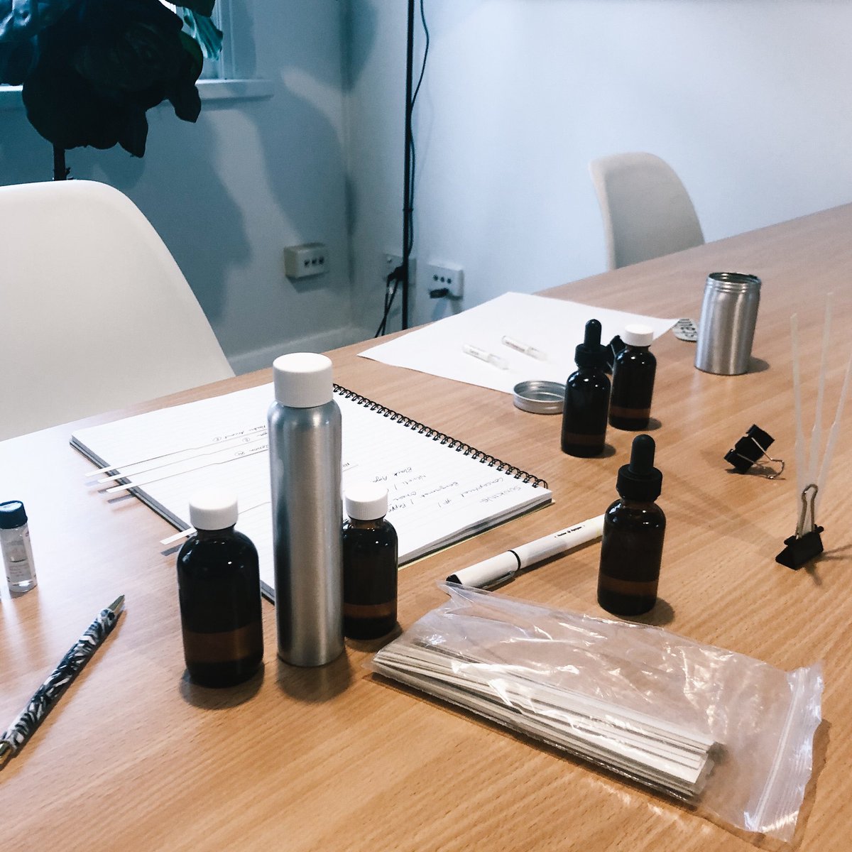 So it begins... Concepts in mind, now to make it play like it should🧐 Creation of the debut #houseofjames parfum is thoroughly underway. #nichecommunity #parfum #sun #perfumery #creation