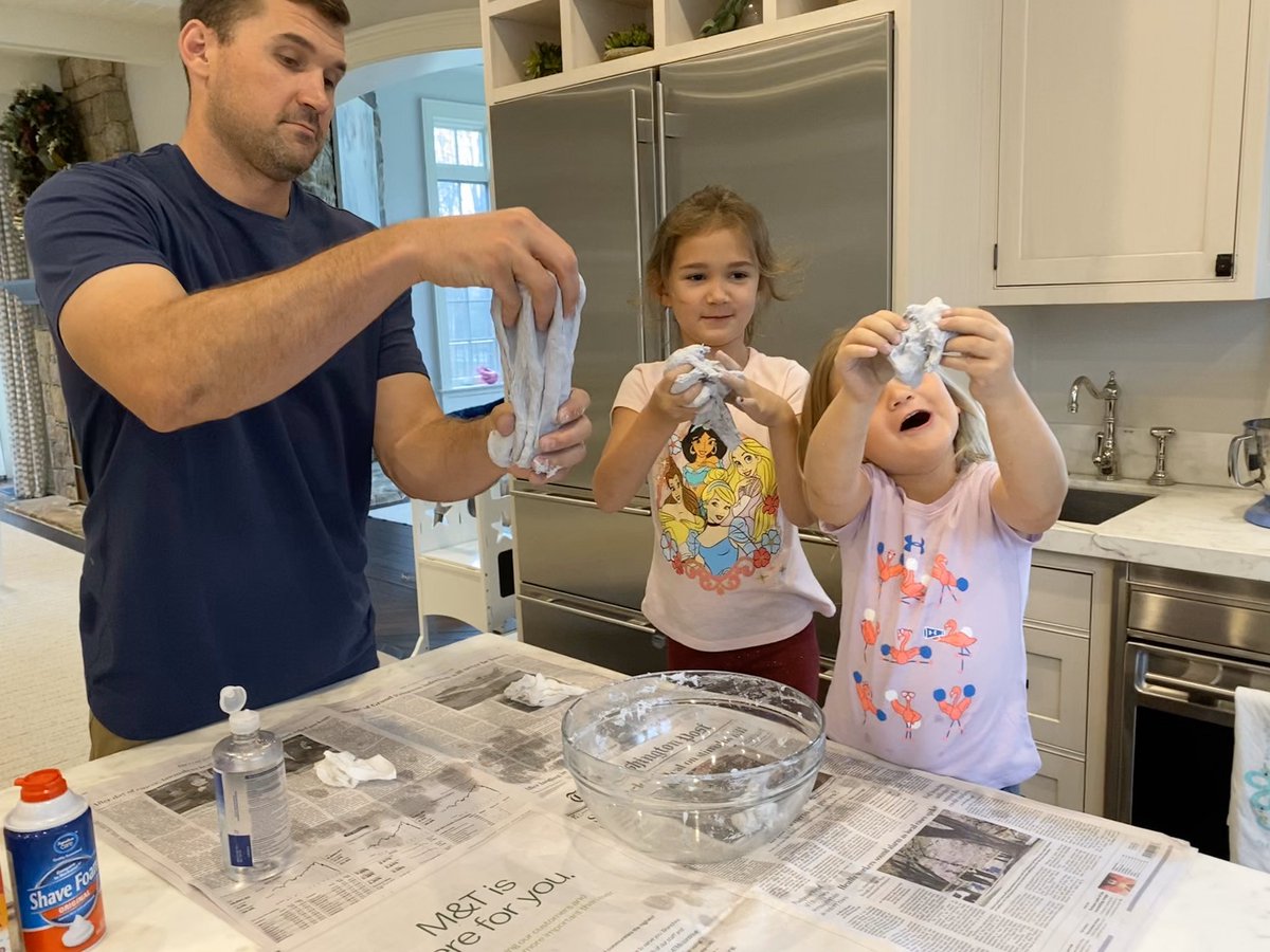 HeatherZiMS's tweet image. Took a cue from @NatChildrens today and made the slime from this video! Ooey, gooey, fun! facebook.com/NationalChildr… #STEAMwork #STEAM #STEM