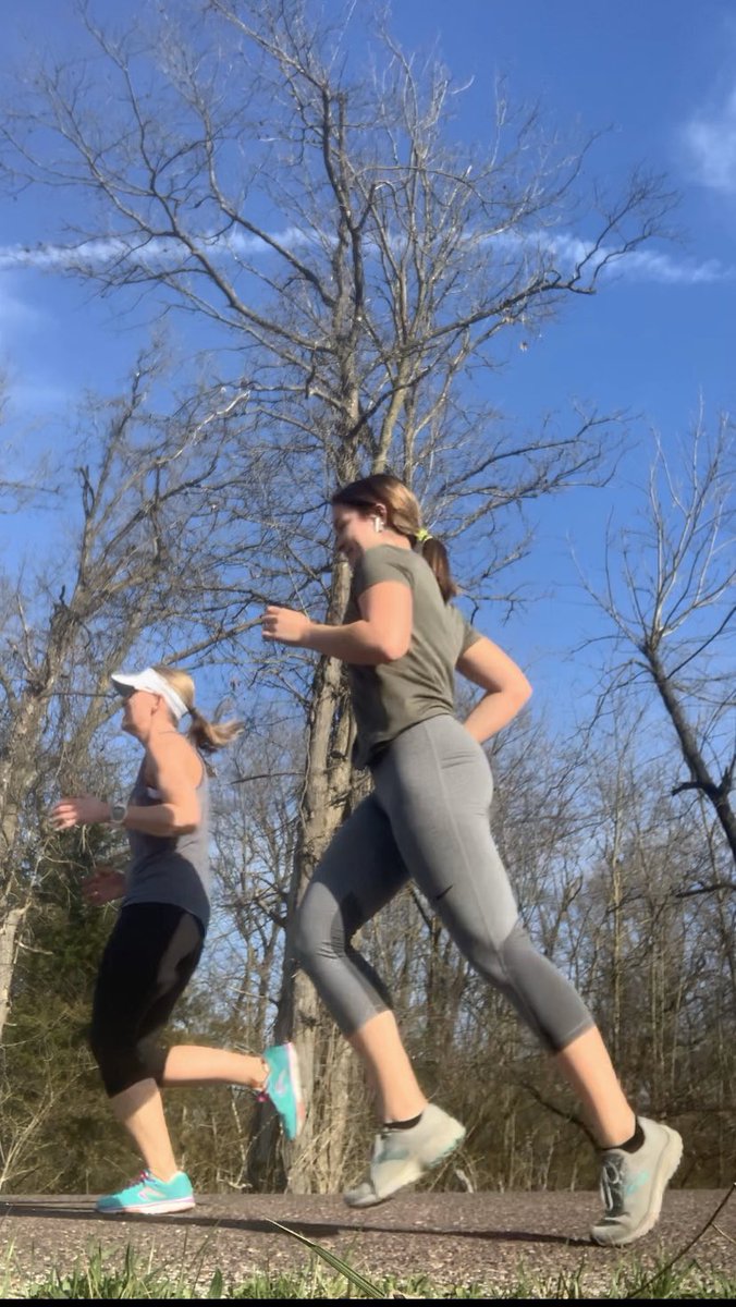 datsnat's tweet photo. @TBHSTrack_Field beautiful day to get a good run in... especially with my kick butt marathon aunt:)) @ahooton262 https://t.co/4BA0QA5qDe