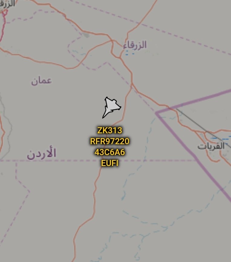 is_keelu's tweet photo. RAF
Eurofighter Typhoon FGR4
Spotted over #Jordan
#RFR97220 #ZK313 #43C6A6 #EUFI https://t.co/DiYtTOiOcY