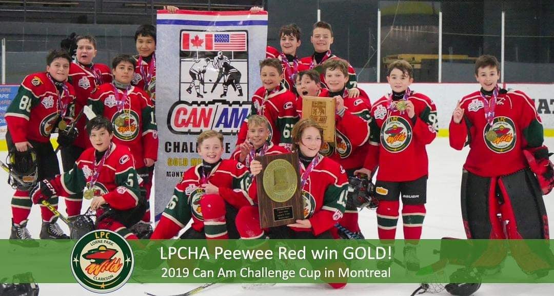 LPCHockey's tweet photo. WEDNESDAY WINDOW ON THE WILD

What a proud moment for 2019's Peewee Red Team!

Thank you for helping us grow our community with all of your likes, comments and shares!

#lpcha #youthhockey, #community #volunteers #mississauga #gowild #hockey #peeweehockey https://t.co/AbNxjkjmry
