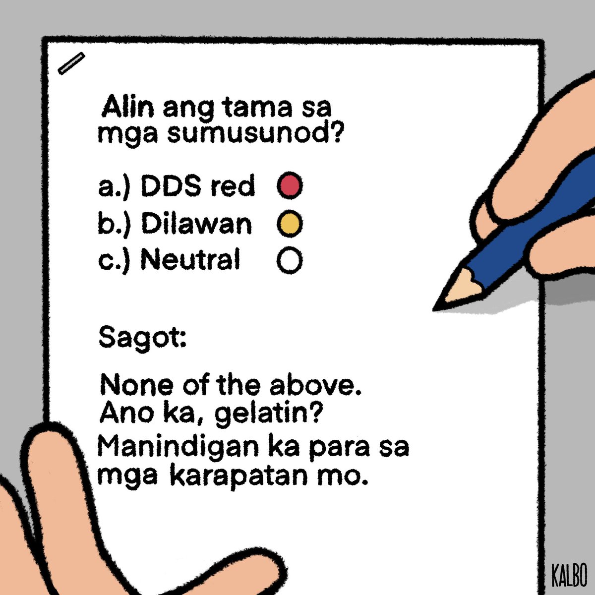 komiks are political. 