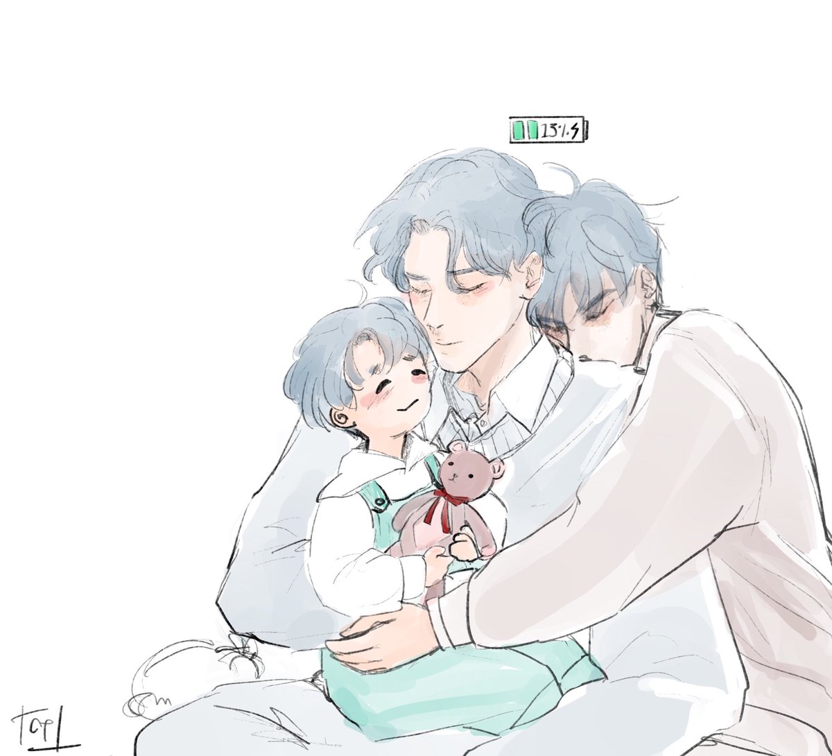 flwerpath's tweet photo. Wangxian family with bunny writesharriet’s fic for @joshmomil https://t.co/sPHMQt52e2