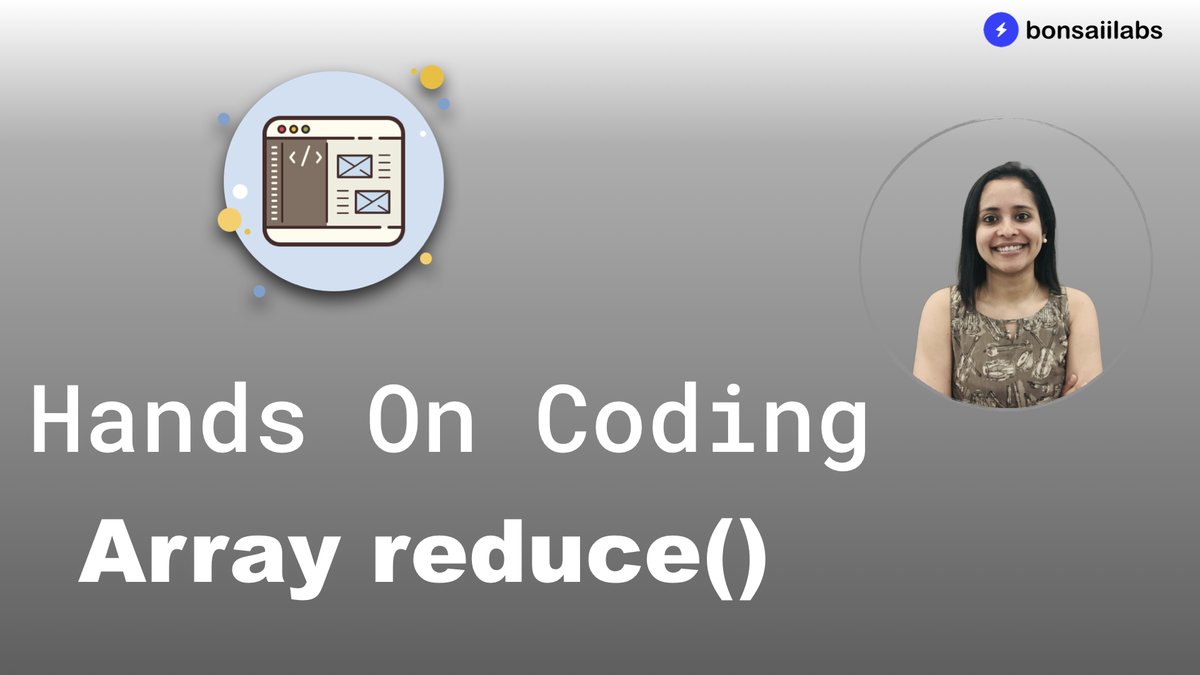 Learn how to reduce .<a href="/JavaScript/">JavaScript</a> arrays with .<a href="/deekshasharma25/">Deeksha Sharma</a>
bonsaiilabs.com/javascript-red…
#javascript #javascript30 .<a href="/JavaScriptKicks/">JavaScriptKicks</a> .<a href="/javascriptX/">JavaScript Planet</a> .<a href="/JavaScriptDaily/">JavaScript Daily</a> .@JavascriptIO