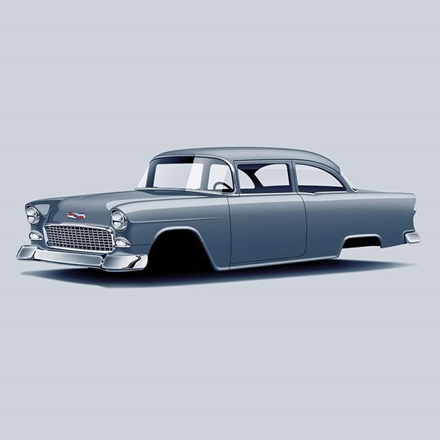 TavisHighlander's tweet photo. Blank canvas '55 Chevy. Getting ready for the next bits. #55chevy #trifive #trifivechevy https://t.co/l1tDp2mIJF https://t.co/zzcEsYOOAa