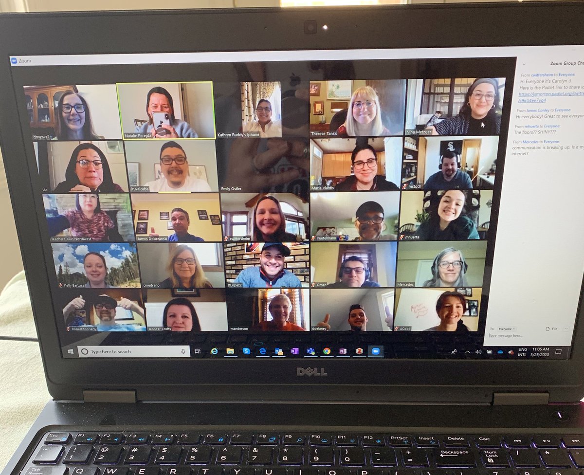 Our very first <a href="/Morton201/">Morton 201</a> Virtual Educator Social Hour! 👩‍💻👨‍💻A chance to ✅ in with everyone, hear about the great things you’re doing, and see how we, your instructional coaches, can support you 🤗 Great discussions and 😂 We shall do this again soon! #mortonpride #orgullomorton