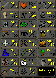 Didge231's tweet photo. Well it only took a 13 hour Runescape session 4 movies and some music but finally hit level 100 combat! #Grind https://t.co/5lisILC7MF