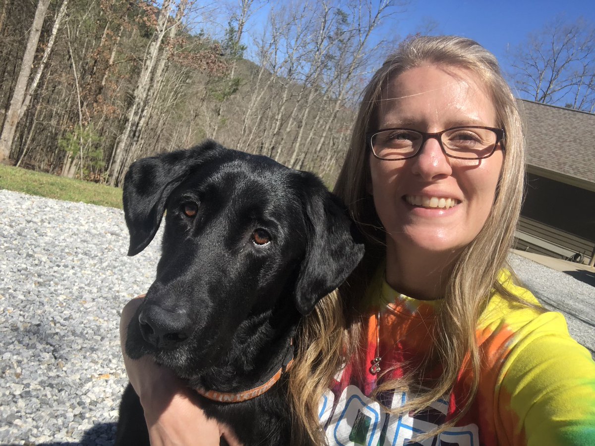 Wellness Wendnesday at SFHS!  My therapy chickens and pup!  <a href="/SouthForsythHS/">SouthForsythHS</a>