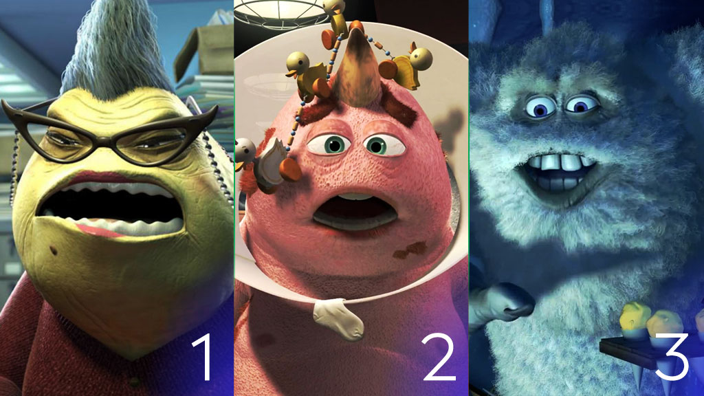 TNTLA's tweet photo. Prometimos que no íbamos a hacer esta pregunta, pero... ¿Cuál de estos monstruos te hace reír más? 😂 ¡No te pierdas Monsters, Inc. esta noche! https://t.co/ciw3rsk14p