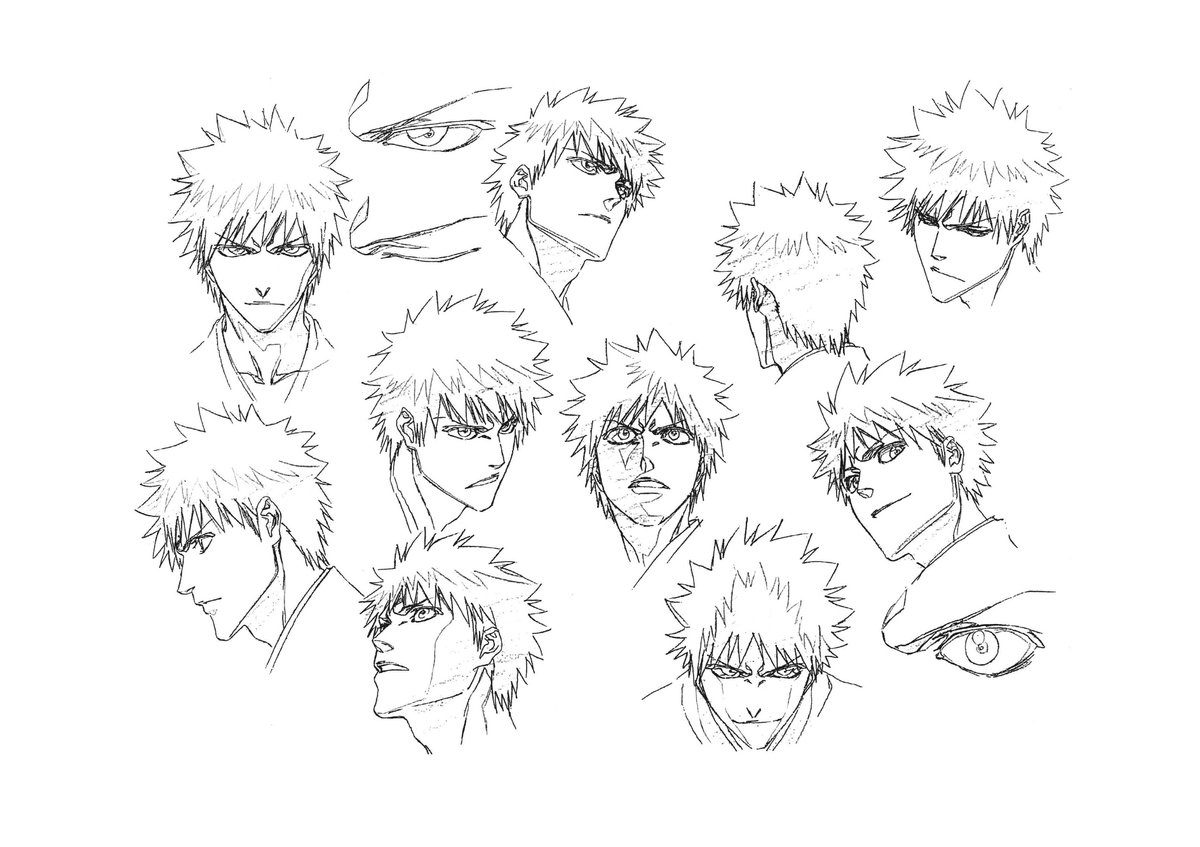 Setteidreams Settei From Bleach Bleach ブリーチ Settei 設定 Modelsheet Anime Conceptart Charactersheet Characterdesign Lineart Art Design Animation Animationart T Co Gwtsgp0ne2