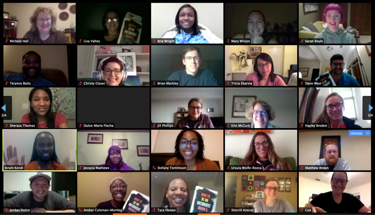 ClearTheAirEdu's tweet photo. Thanks @DrIbram for joining us tonight! It was a pleasure to learn from you. #ClearTheAir #THEBOOKCHAT https://t.co/5nSHnLRU35