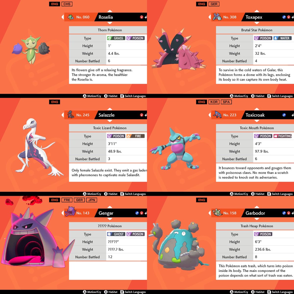 OldGrookeyGamin's tweet photo. ✨GIVEAWAY TIME✨

Today I’m giving away 6 Shiny Poison Types!🧪🌟

All you have to do to enter:

✅Retweet this post
✅Follow @GrookeyGaming 

🍀Not required, but tag a friend for good luck!

Winner will be contacted on Sunday, March 29th @ 7:00 PM EST! https://t.co/6NUSKi27od