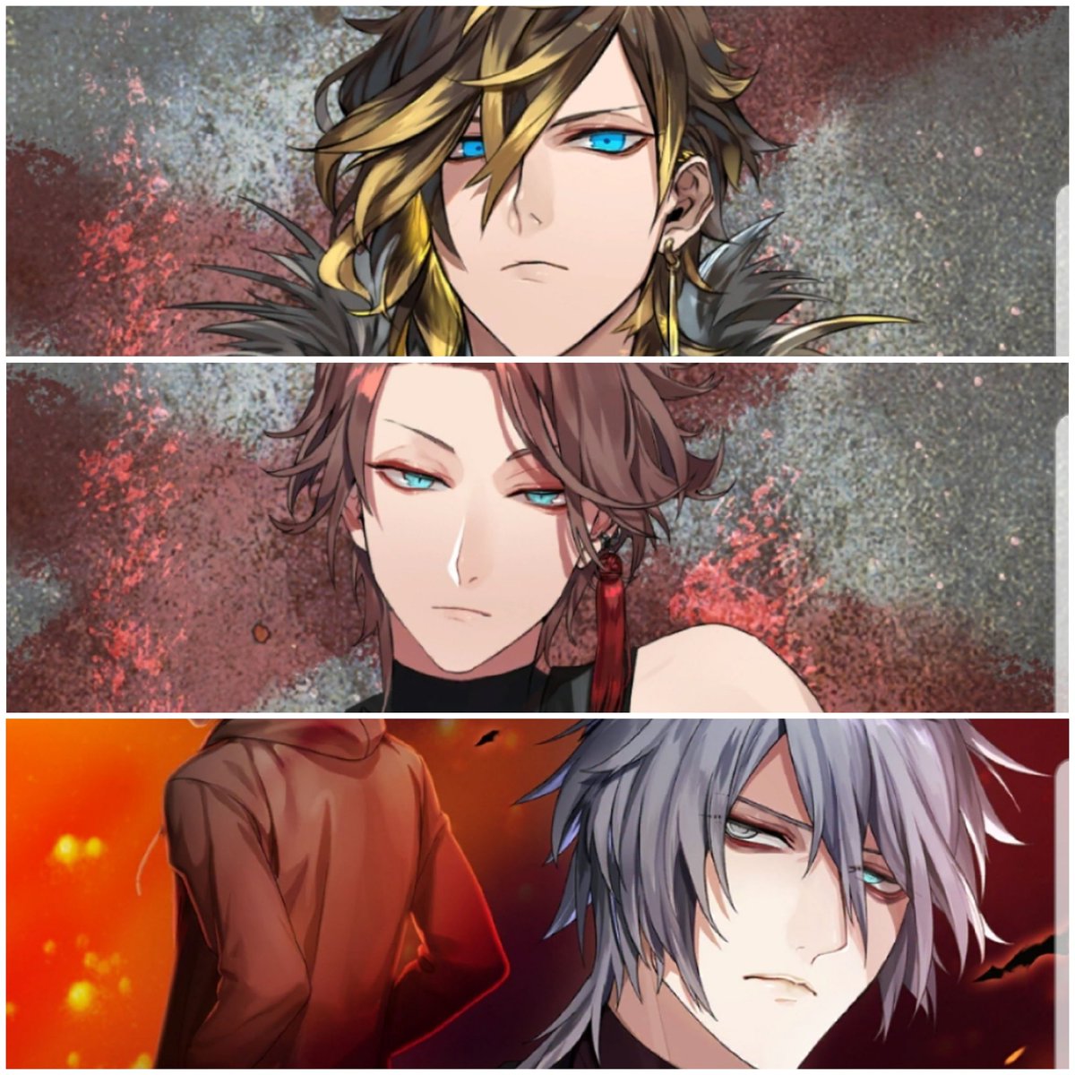 しろろくろろ ゲーム シンはイラストの演出かとは思うんだけど ケイ 柘榴 シンの眼が水色なの意味深に感じてしまう それを言ったら夜光も水色だけど ブラスタ