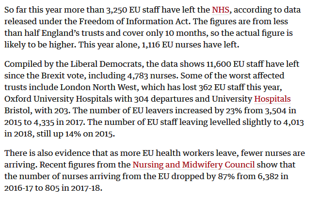 BrexitInCourt's tweet image. And Nurses. Must be another #BrexitBot