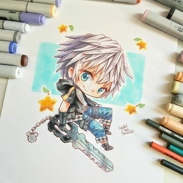 drew this guy last month. best KH  character ❤(ӦｖӦ｡) hope everyone is staying safe. ive been staying home and animal crossing (ﾉ´∀｀*) #kingdomhearts #kingdomhearts3 #riku #rikukingdomhearts #chibi #copic #copicmarkers #copicillustration #prismacolors ift.tt/2y9QpBz