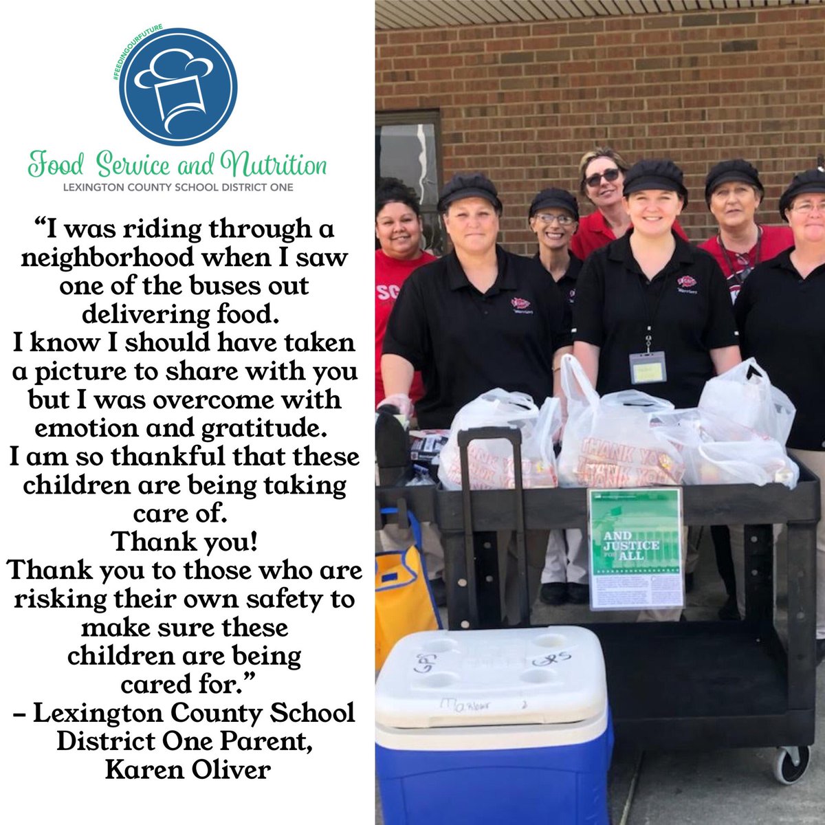 lexonefsn's tweet photo. It makes our day to receive messages like this and to know that by simply doing what we love we are making such a huge impact in children’s lives. 
#itsnotwhatwedo
#itswhoweare
#allmeansall
#servingthroughcovid19 
#lexonefsn
#feedingourfuture 
@lexingtonone https://t.co/xZlPGWnKCR