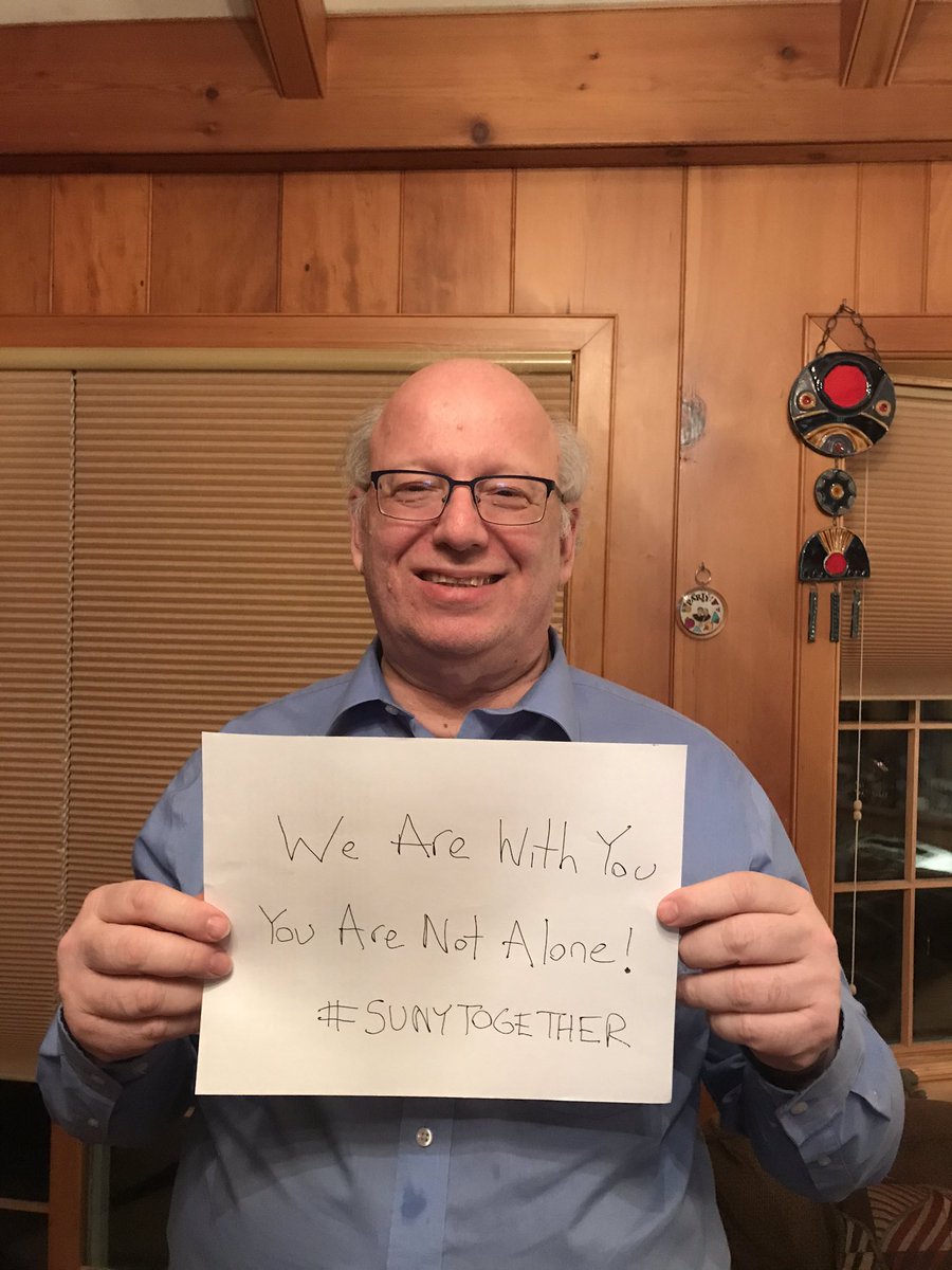 SUNYCantonPrez's tweet photo. SUNYCanton is with you! #SUNYtogether. https://t.co/Aw54G6GuXe