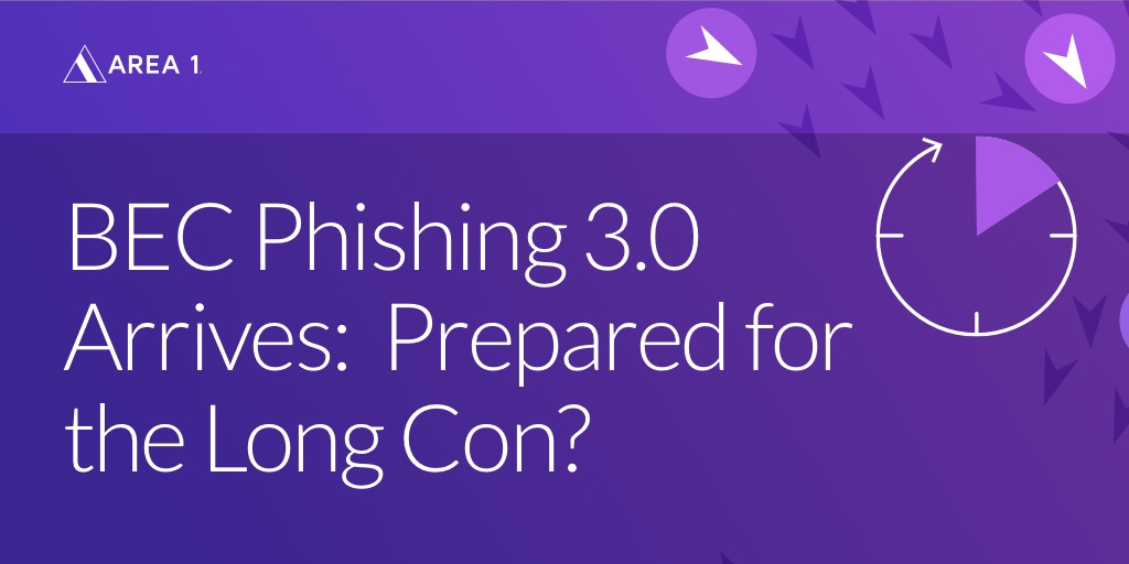 MarkLange's tweet photo. Bad actors’ new waiting game lasts months, and impersonates trusted suppliers. Are you ready for Type 3 BEC #phishing attacks? Learn more. #supplychain #security. https://t.co/D6JOW8KLm6 https://t.co/cXCoe4xVCm
