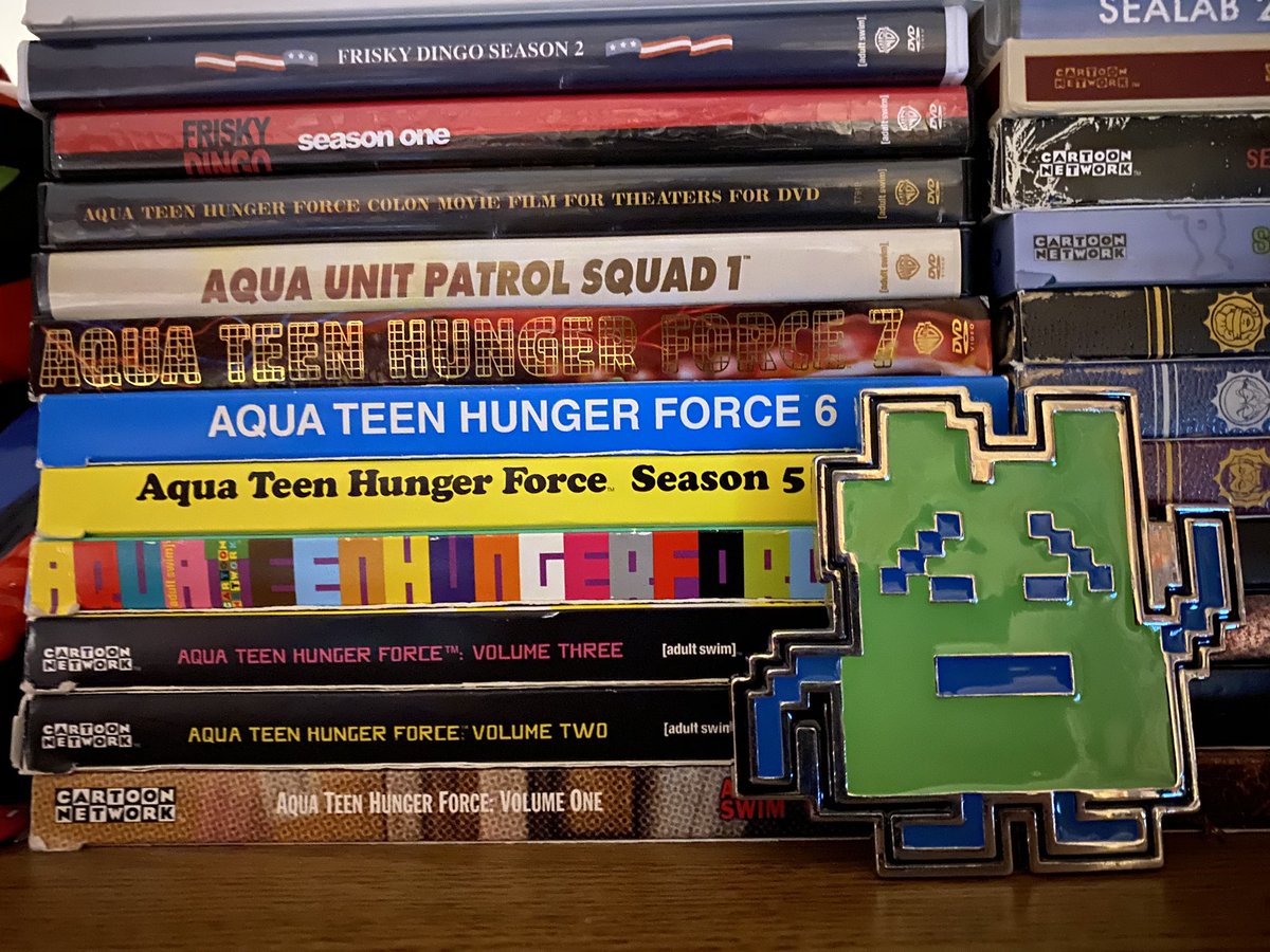 MouseFitzgeral's tweet photo. All of my glorious ATHF merch https://t.co/asqc0W6nJG