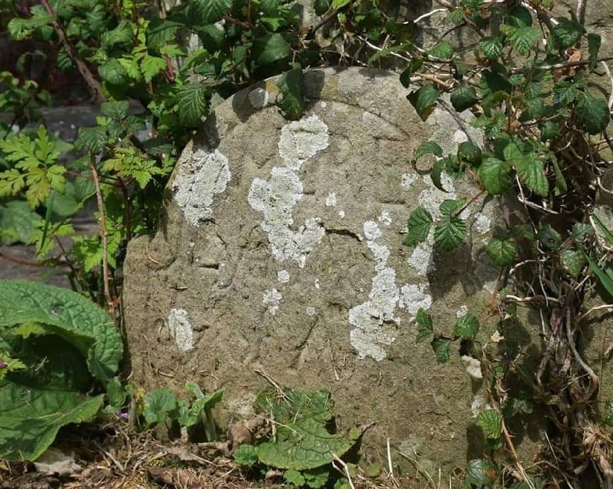 An example of a pauper/low-income gravemarker at St Mary and St Peter Church, Tidenham. #History