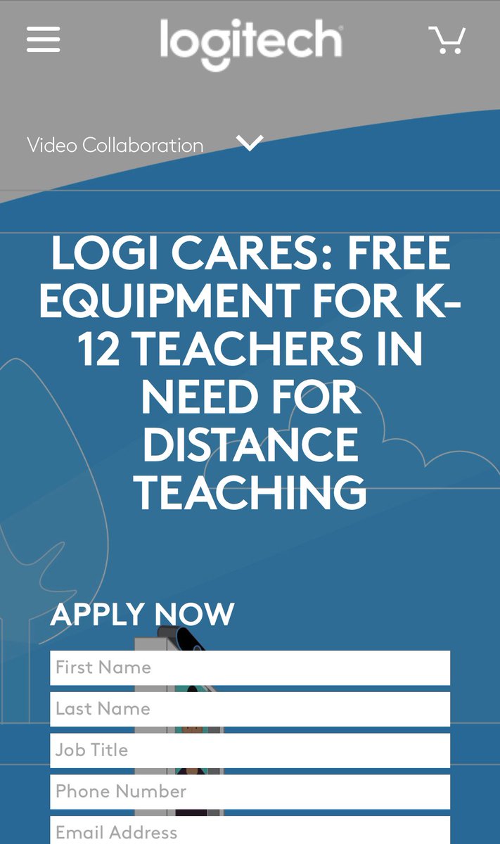 Did you know that K-12 teachers can request to receive a complimentary webcam and headset bundle from Logitech?
Apply here👉info.logitech.com/k-12.html