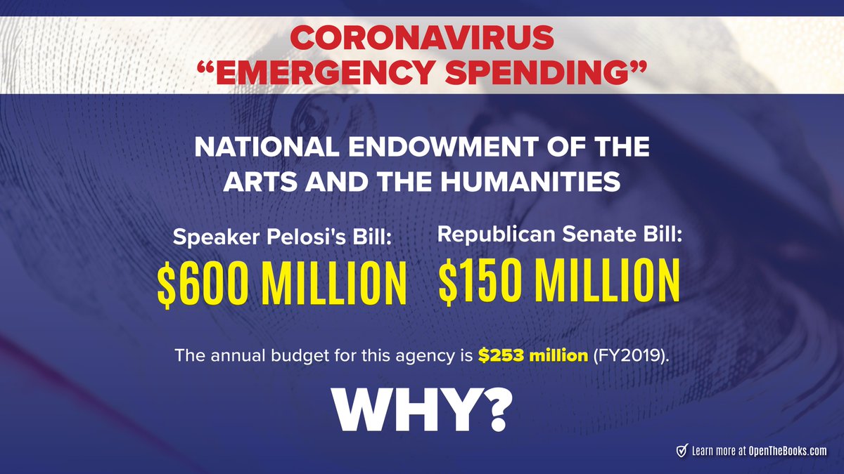 SHARE: They are spending our money on numerous items unrelated to the coronavirus response! READ the full list here: bit.ly/USHouseApprSup…