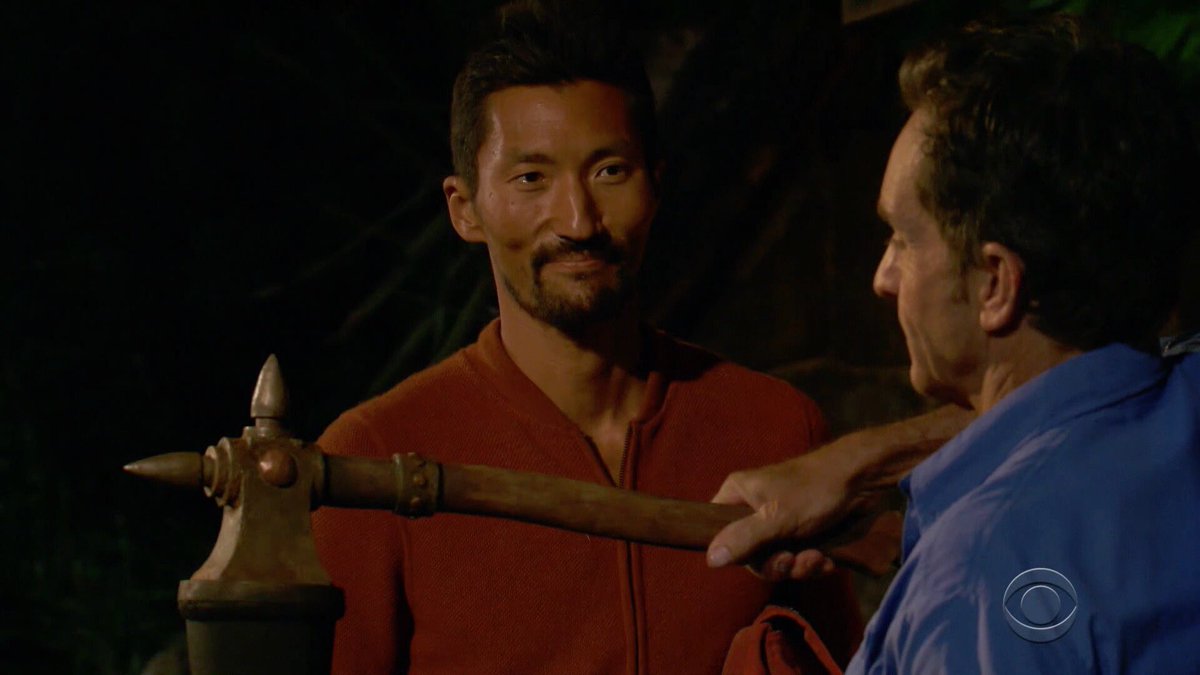 suRYvor's tweet photo. We are living in the darkest timeline. Yul is the classiest man to ever play this game and he will forever have my undying respect. My winner pick from before this season theme was even conceived. An inspiration. Thank you for being you @yul_kwon #Survivor #Survivor40 https://t.co/vx1o7jTeE3