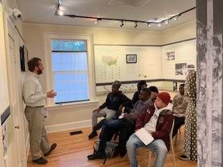 Campus of Virginia Randolph (@avr_vrec) on Twitter photo <a href="/AVR_VREC/">Campus of Virginia Randolph</a>
RESET coordinator Ms. Scott arranged for students to visit the Virginia Randolph museum on school grounds to learn more about Miss Randolph. <a href="/AVR_VREC/">Campus of Virginia Randolph</a>
RESET coordinator Ms. Scott arranged for students to visit the Virginia Randolph museum on school grounds to learn more about Miss Randolph.