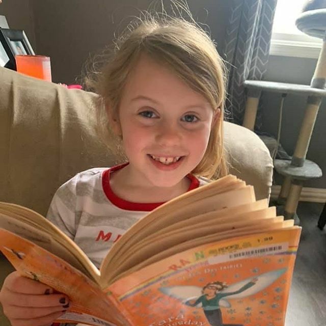 Another Puma is reading “Tara the Tuesday Fairy.”