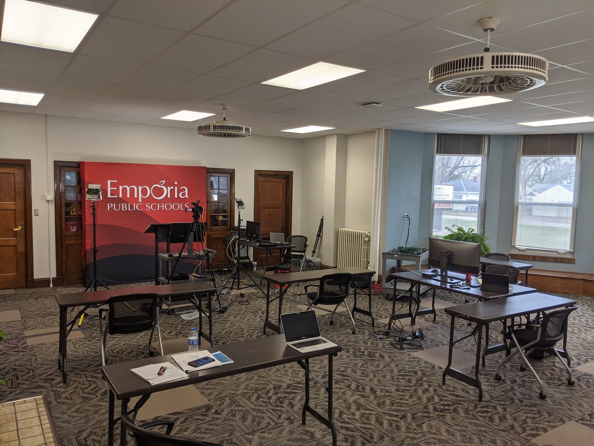 BeadlesPaul's tweet photo. Just another day of new possibilities as Tech Director for Emporia Public Schools! https://t.co/g7uUkAzLR8