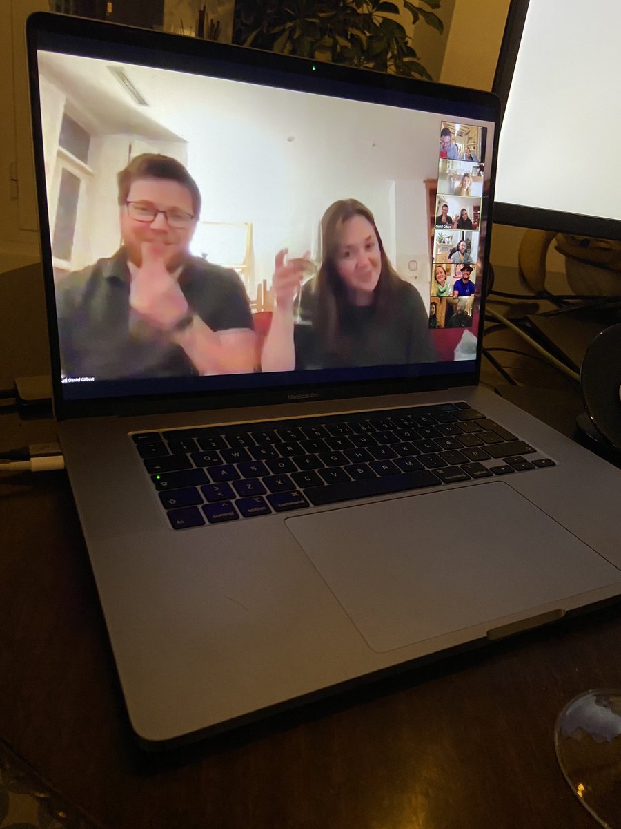 Í gær var vinnustaðaparty 😷