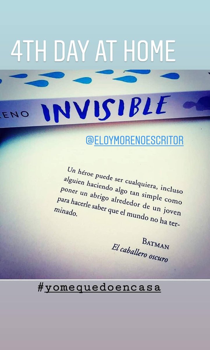 RebecaGirona's tweet photo. Ahora que somos tan invisibles y visibles a la vez. @eloy_moreno #YoMeQuedoEnCasa #COVID2019 #yomecorono https://t.co/ejCKX5IjeN