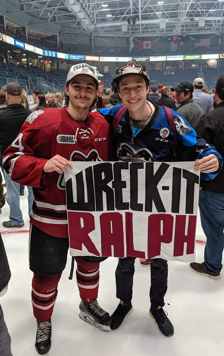 Congratulations Cedric Ralph on a successful <a href="/OHLHockey/">Ontario Hockey League</a> career. Disappointing you don't get your OA ceremony. Thank you for the years of entertainment and support! If March 6th is your last game in Guelph that will be tough but you went out on top! #GuelphForever #WreckItRalph