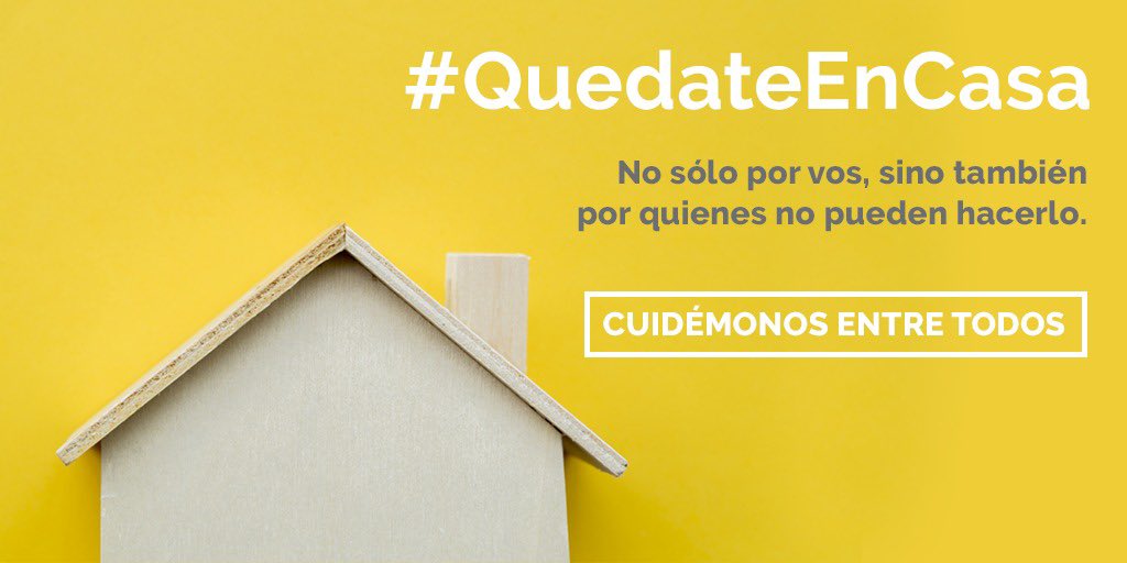 aprilelaura's tweet photo. Tenemos que cuidarnos entre todos. #YoMeQuedoEnCasa https://t.co/LR1NQgtHWq