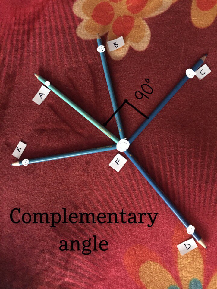mrsHenderson17's tweet image. @lcimspanthers our 7th grade math challenge today was to build complementary and supplementary angles with things around the house!!! Look at the attention to detail. We even have kids from different schools and grades participating. #dailyMATHchallenge #pantherpride