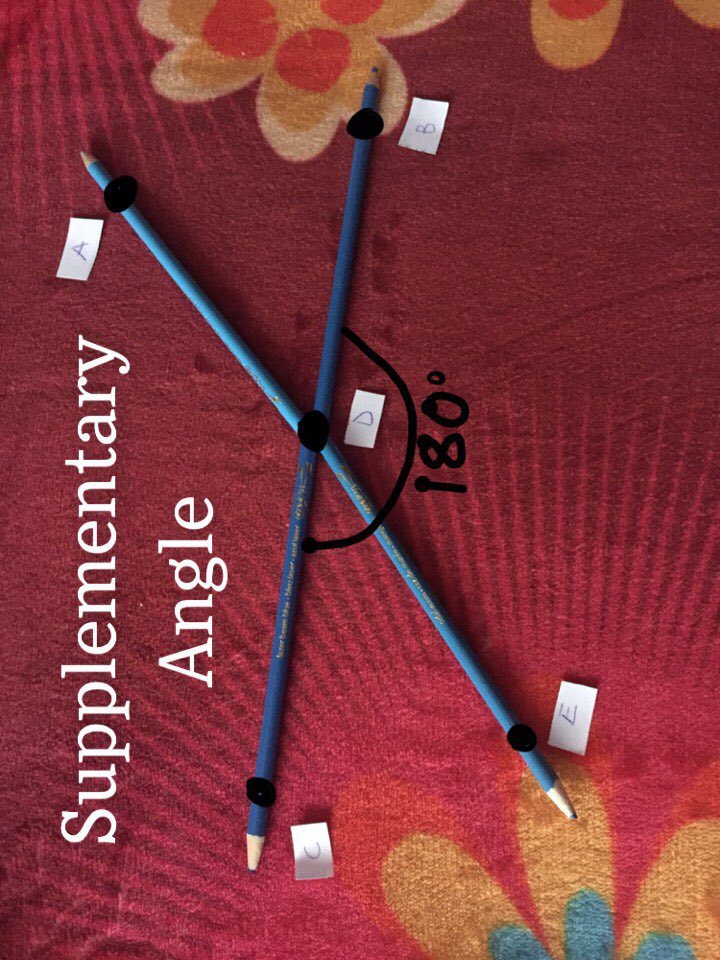 mrsHenderson17's tweet image. @lcimspanthers our 7th grade math challenge today was to build complementary and supplementary angles with things around the house!!! Look at the attention to detail. We even have kids from different schools and grades participating. #dailyMATHchallenge #pantherpride